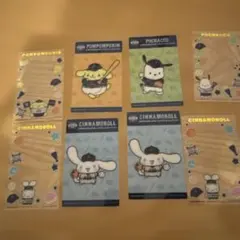 タイトーくじ　侍ジャパン　サンリオ　クリアカード