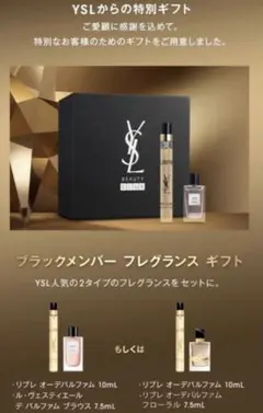 イヴ・サンローラン　ブラックノエルギフトB