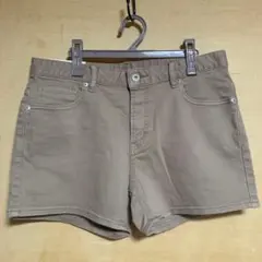 カラーデニムショートパンツ