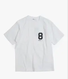 NEEDBY ナンバリングビッグTシャツ ホワイト サイズ0