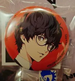 ペルソナ 5 FIFS 雨宮蓮 P5 主人公 缶バッジ チェキ - メルカリ