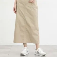 honeys ハニーズ ロング タイトスカート ベージュ