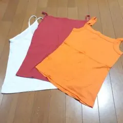 キャミソール　ノースリーブ　セット　まとめ売り