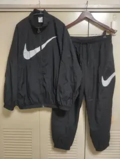 【美品】NIKE ナイキ ナイロンジャケット パンツ セットアップ 上下XL