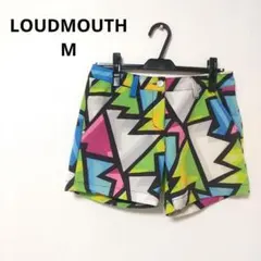 LOUDMOUTH ゴルフパンツ　ハーフパンツ　レディース　カラフル　Mサイズのサムネイル