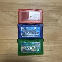 ポケットモンスター ルビー・サファイア・エメラルド 3本セット
