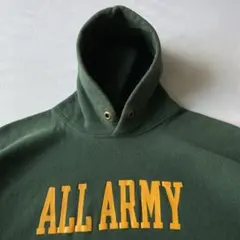 超美品 US.ARMY 単色タグ 70's チャンピオン リバースウィーブ 緑