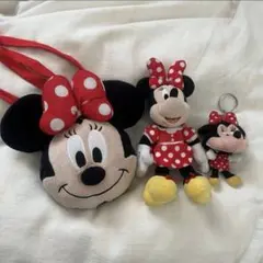 ミニー ぬいぐるみ キーホルダー