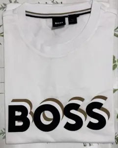 ほぼ新品】BOSS メンズ Tシャツ XL ホワイト - メルカリ