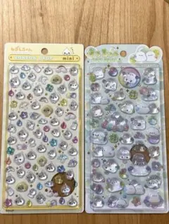 ボンボンドロップシール　ミニ　みるみるちゃん　うるちゅる