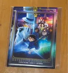 名探偵コナン 100万ドルの五稜星　前売り券特典チケットファイル＆ミニカード