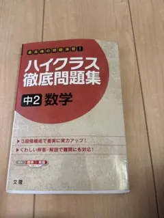 ハイクラス徹底問題集 中2 数学 文理