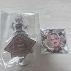 にじさんじ DMMスクラッチくじ アクスタ 缶バッジ 魔使マオ