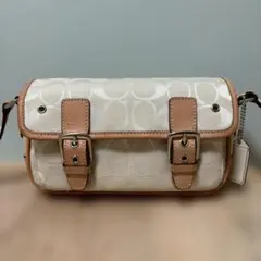 COACH Signature Shoulder Bag Small