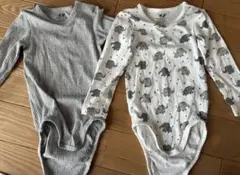 H&M ロンパース 2枚セット