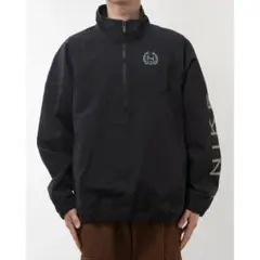 NIKE ハーフジップナイロンジャケット ブラック