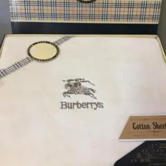 Burberrys コットンボアシーツ 140x240cm　日本製
