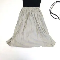 アーバンリサーチドアーズ◇ギャザー入ふんわりロングフレアスカート『F』インド