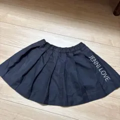JENNI LOVE 黒 プリーツスカート