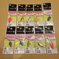 TIMON ティモン ティアロ・クワトロスプーン ４３個セット Tearo / ティアロ - TIMON 鱒・トラウト釣り｜JACKALL｜ジャッカル｜ルアー