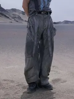 完売品］personsoul レザーカーゴパンツopium swag 商品 - personsoul