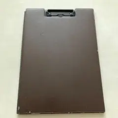 キングジム レザフェスクリップボード A4 ブラウン①のサムネイル