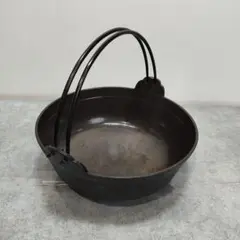 岩鋳　南部鉄器 鉄鍋 両手鍋 囲炉裏鍋のサムネイル