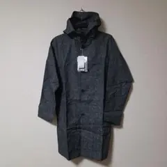 アイテムズ アーバンリサーチ　麻綿ミリタリーコート　グレー　表記38　M　新品