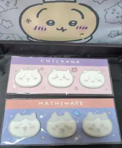 ちいかわ　韓国　お顔付箋　ちいかわ　ハチワレ