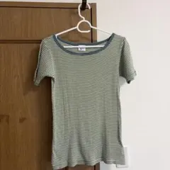 Robert P. Miller ボーダー リブ 半袖 Tシャツのサムネイル
