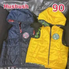 90 Hushush リバーシブル中綿ベスト　2着のサムネイル