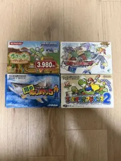 GBA ゲームボーイアドバンス ソフト 4本セット