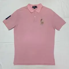 早い者勝ち‼️ビックポニー ラルフローレン ピンク ポロシャツswag