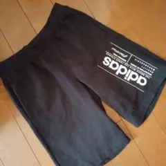 adidas ブラック ハーフパンツ 160サイズ