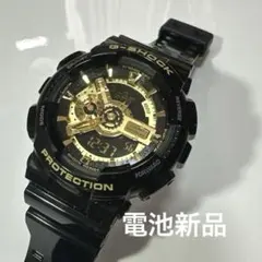 CASIO G-SHOCK GA-110GB ブラック/ゴールド 腕時計 - メルカリ