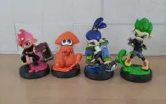 アミーボ スプラトゥーン4体セット 欠損有り