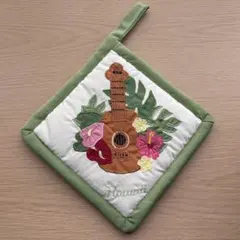 【未使用】ハワイアンキルト 鍋敷き 鍋つかみRegency Creationsのサムネイル