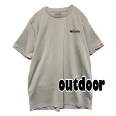 【アウトドア】半袖　Tシャツ　吸汗速乾　ポリエステル100% ロゴ刺繍　メッシュ