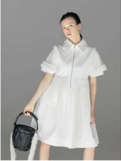 Bibiy DOROTHY PUFF DRESS ホワイト ワンピース Bibiy DOROTHY PUFF DRESS ホワイト ワンピース 【公式通販】