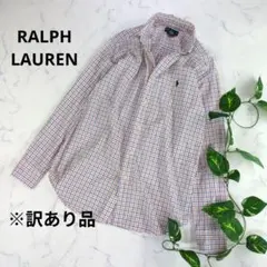 訳あり品∣Ralph Lauren チェック ボタンダウンシャツ ラルフローレンのサムネイル