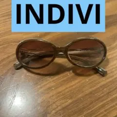 INDIVI ブラウン オーバル型 サングラスのサムネイル