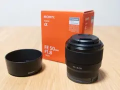 美品 SONY FE50mm F1.8 SEL50F18F 元箱有のサムネイル