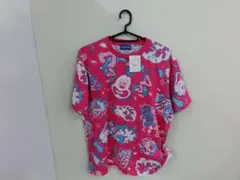 タグ付き　東京ディズニーリゾート ミッキー 総柄 Tシャツ　メンズ　Mサイズ