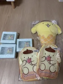ポムポムプリン　一番くじ　ぬいぐるみ他