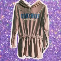 セシルマクビー★フード付き長袖チュニック