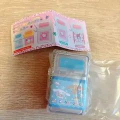 サンリオ シナモロール ローラー付き消しゴム風キーホルダー シナモン