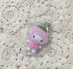 【新品未開封】サンリオ　ちびっとも　マイメロディ キーホルダー 和菓子