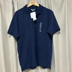 新品♠️UNIQLO ユニクロ♠️ドライカノコポロシャツ　ネイビー　Lサイズ♠️