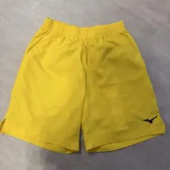Mizuno イエロー ハーフパンツ XS