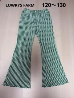 LOWRYS FARM ♡ 花柄 フレアパンツ